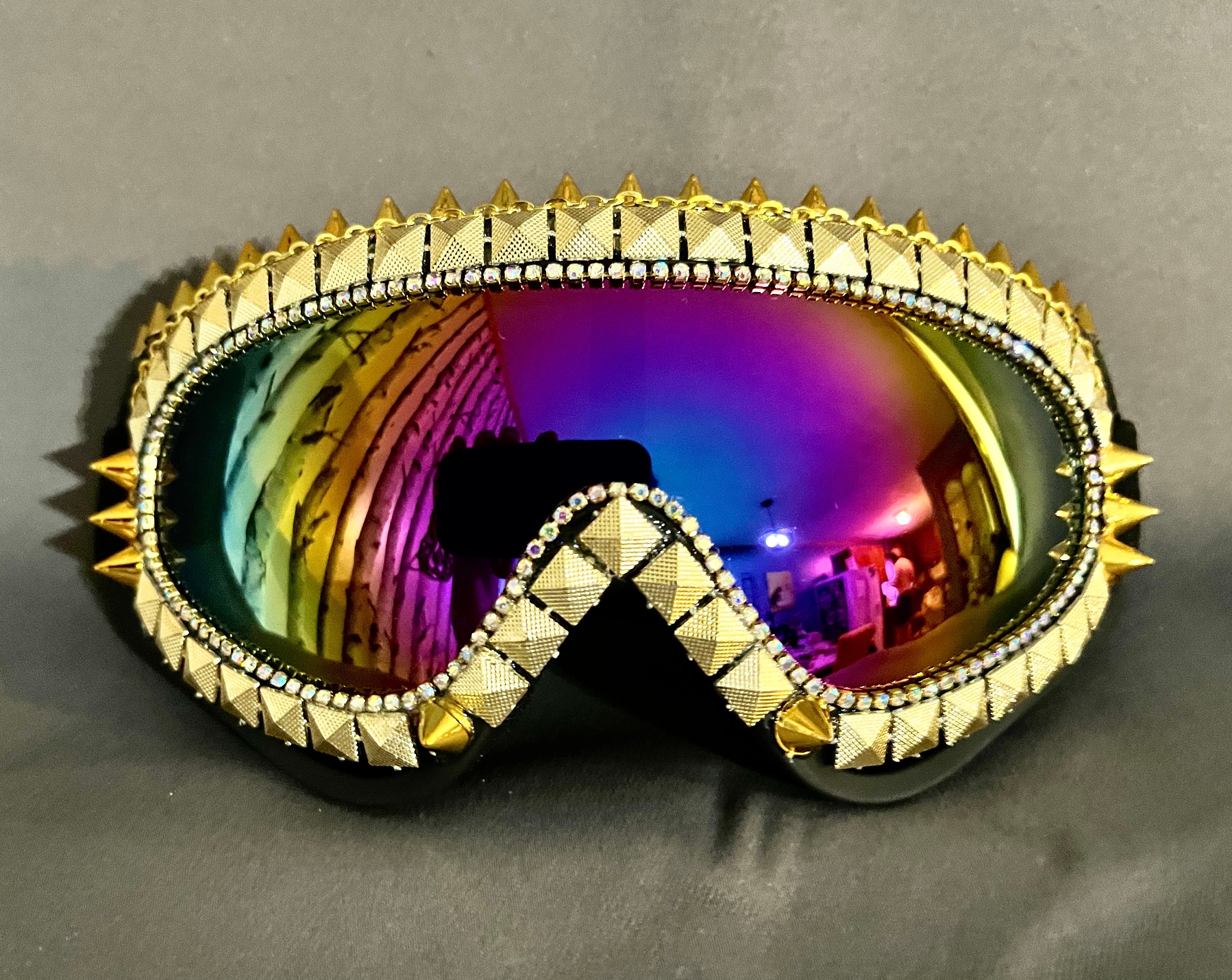 Punk Burning Man Goggles - Etsy