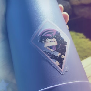 Cyberpunk Anime Girl Sticker
