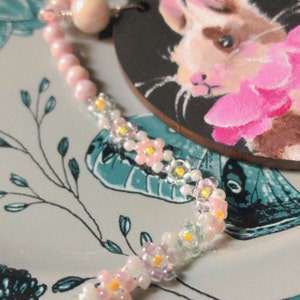 Bunny Whiskers Daisy Chain Necklace image 3