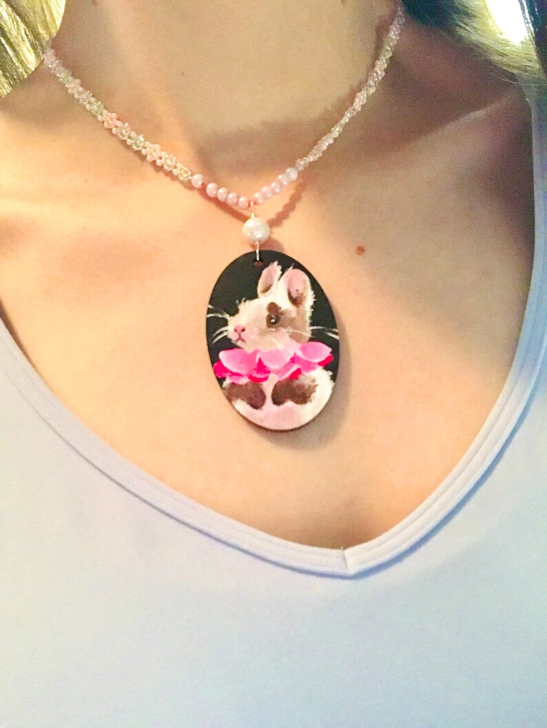 Bunny Whiskers Daisy Chain Necklace image 2