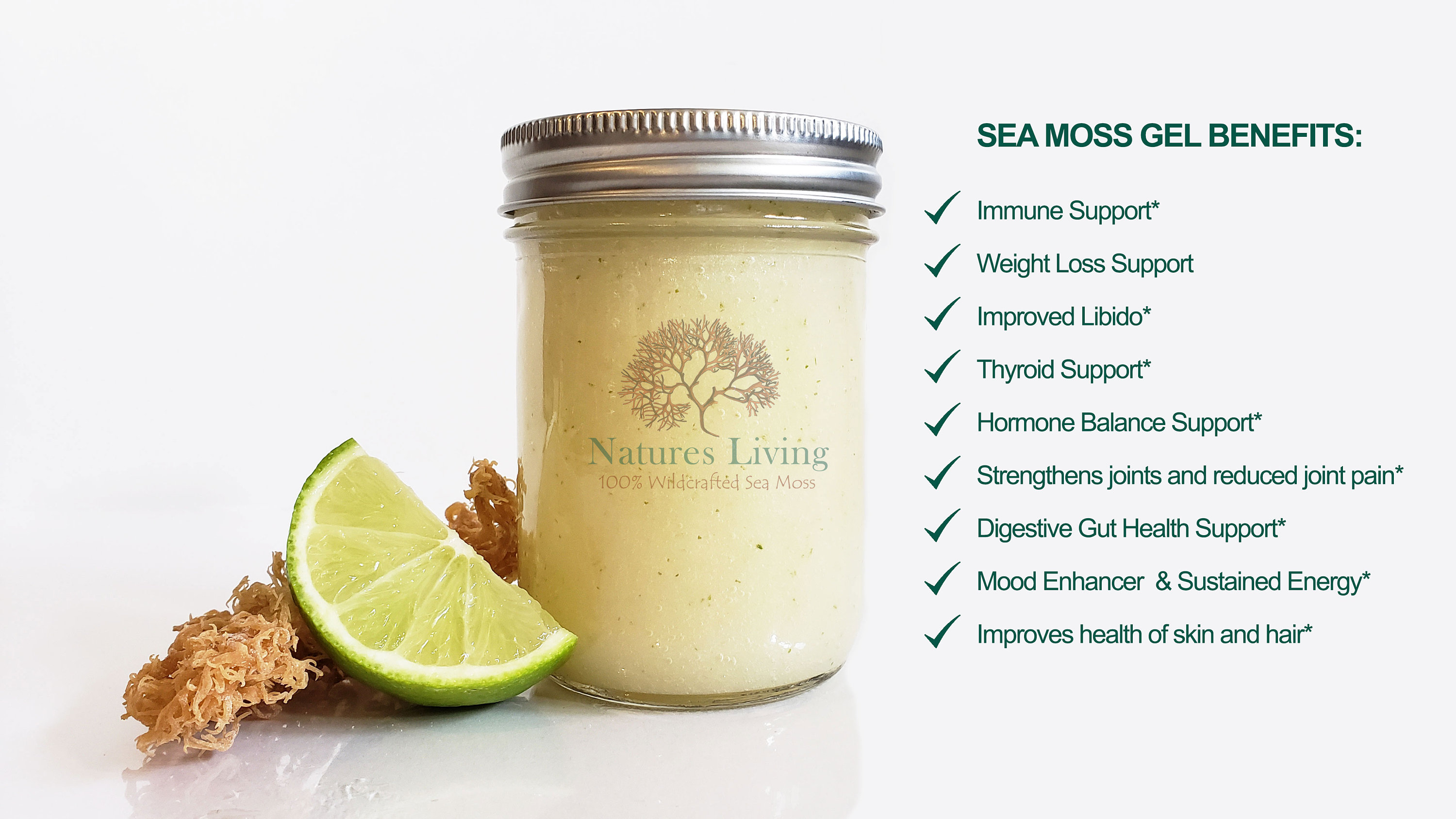 Dr. Sebi Sea Moss Gel Key Lime Organic Sea Moss Gel Etsy Canada