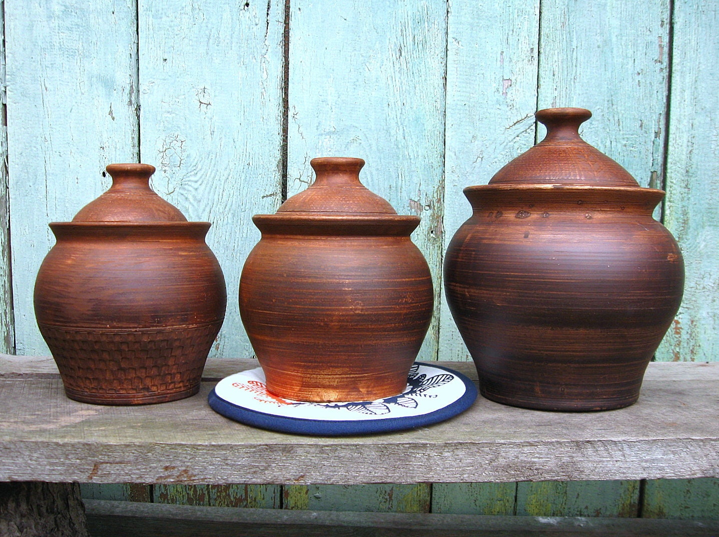 Clay pot cooking Ceramic casserole Unglazed stoneware Etsy