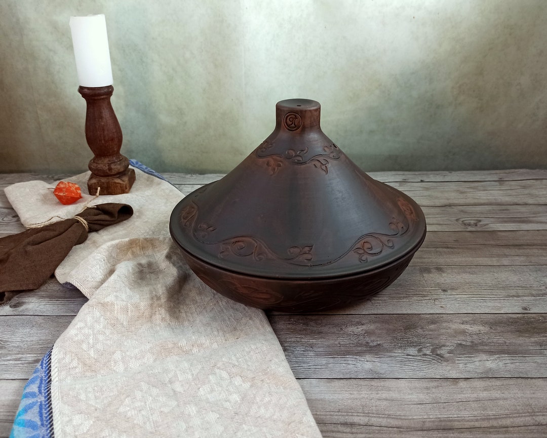 Tagine Pot for Cookinghandmade Clay Tajine Tajine Pot for Etsy Singapore