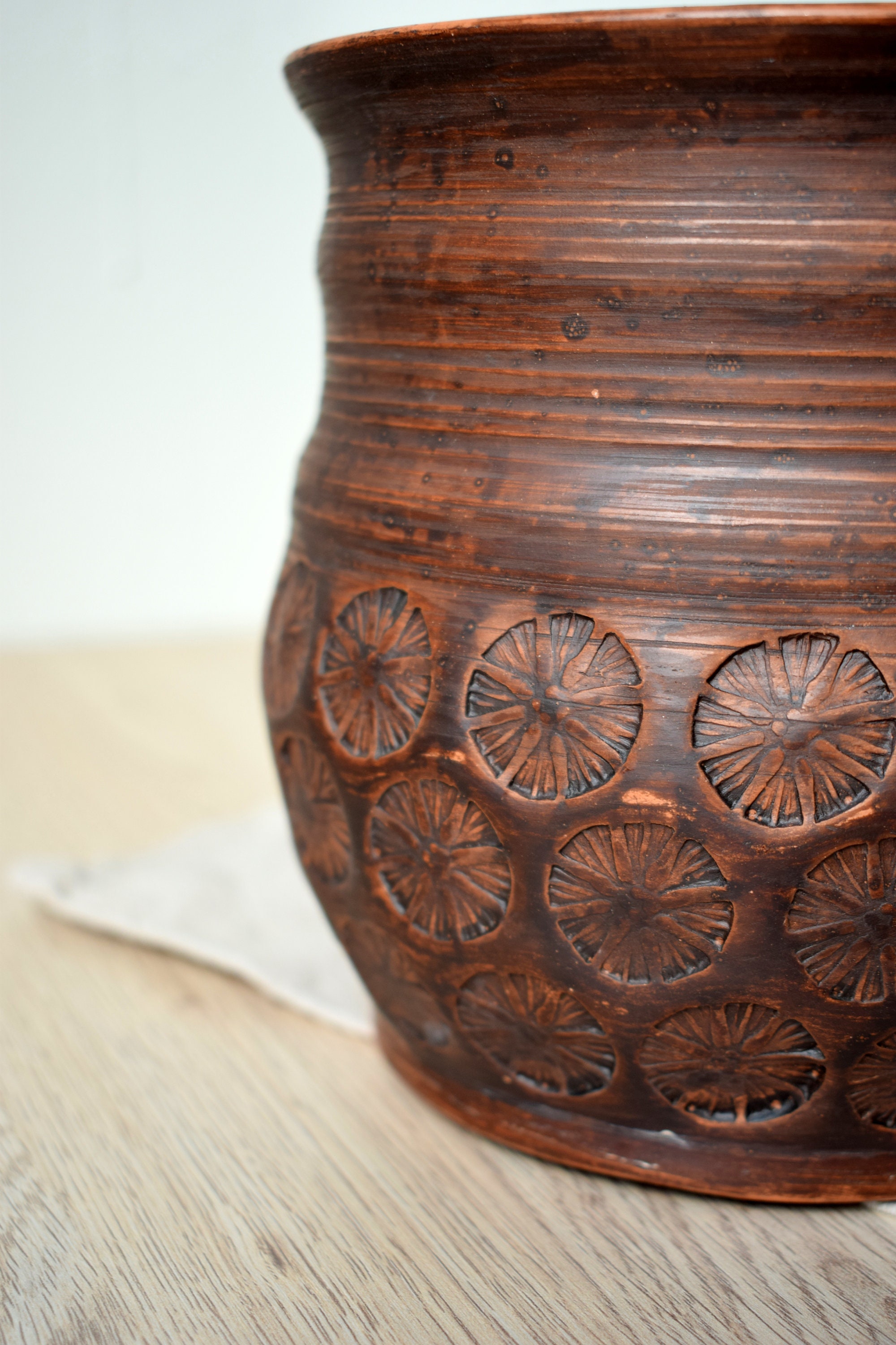 Große Vorratsdose mit Deckel Handgemachter Keramikbehälter | Etsy