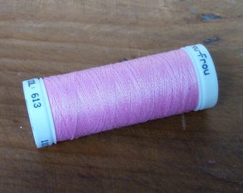 LBDK 719-1 bobbin of thread for sewing any textiles 100 meters Polyester very resistant thread Pink color Multi-purpose