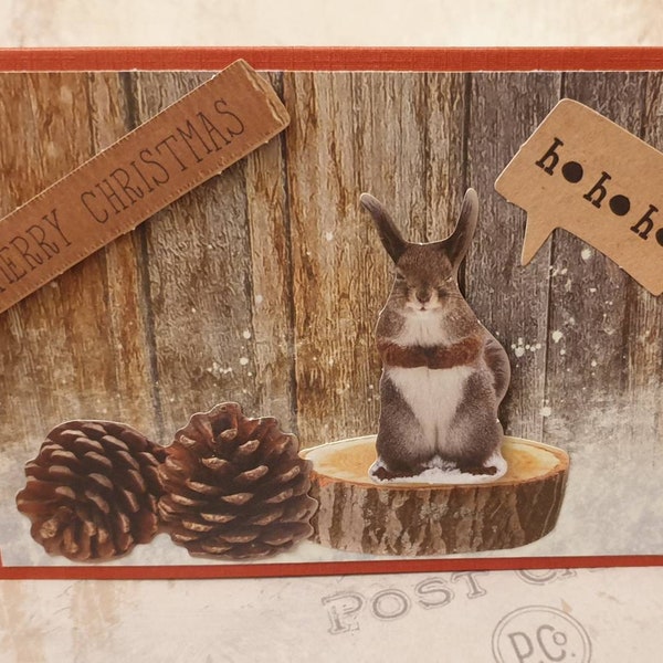 Merry Christmas - Tannenzapfen - Weihnachtskarte
