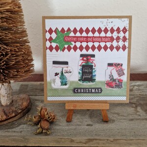 Christmas card - Christmas glasses - Christmas