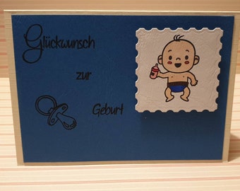 Geburt - Glückwunschkarte