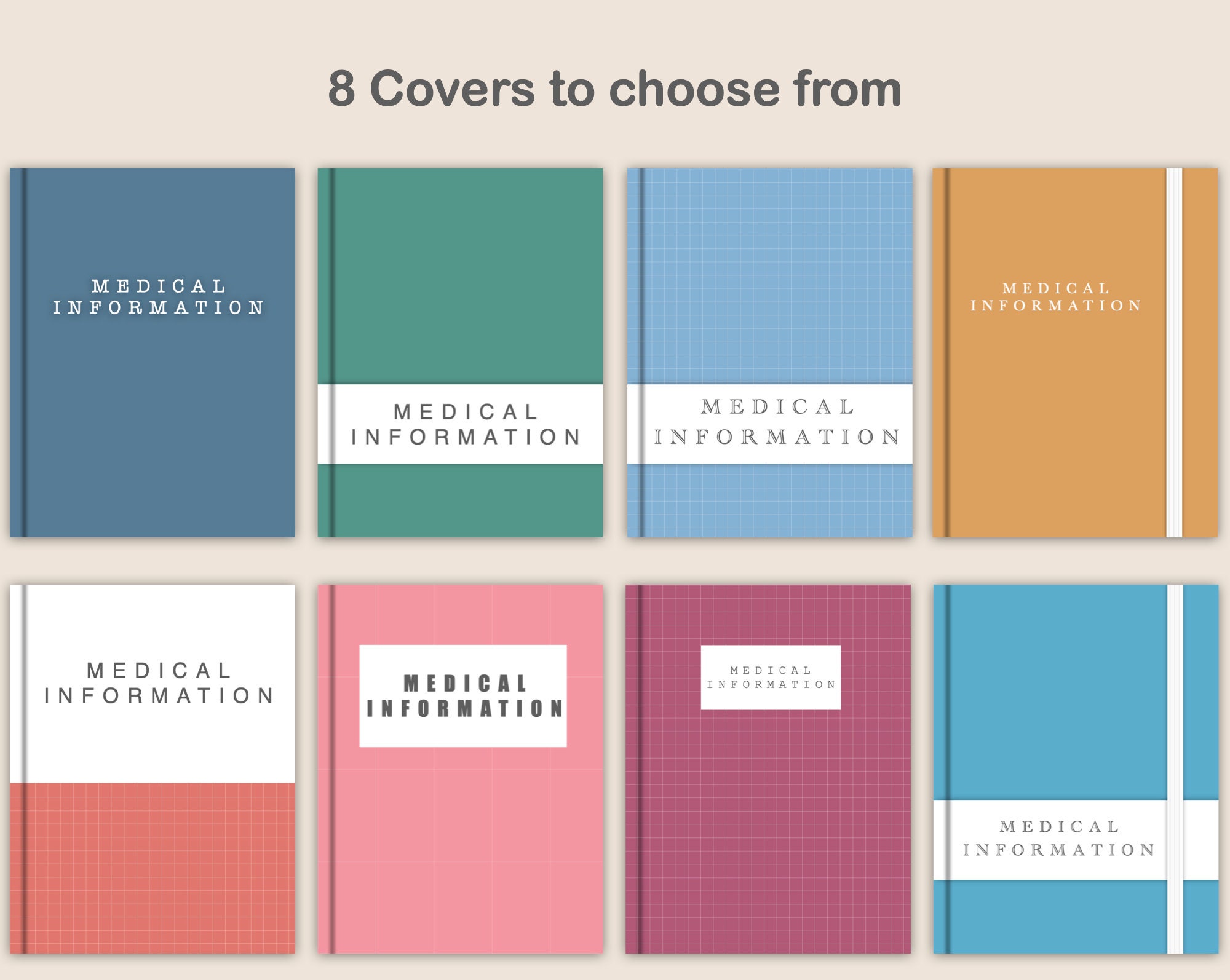 Digital Medical Planner Goodnotes Health Planner Medical Etsy