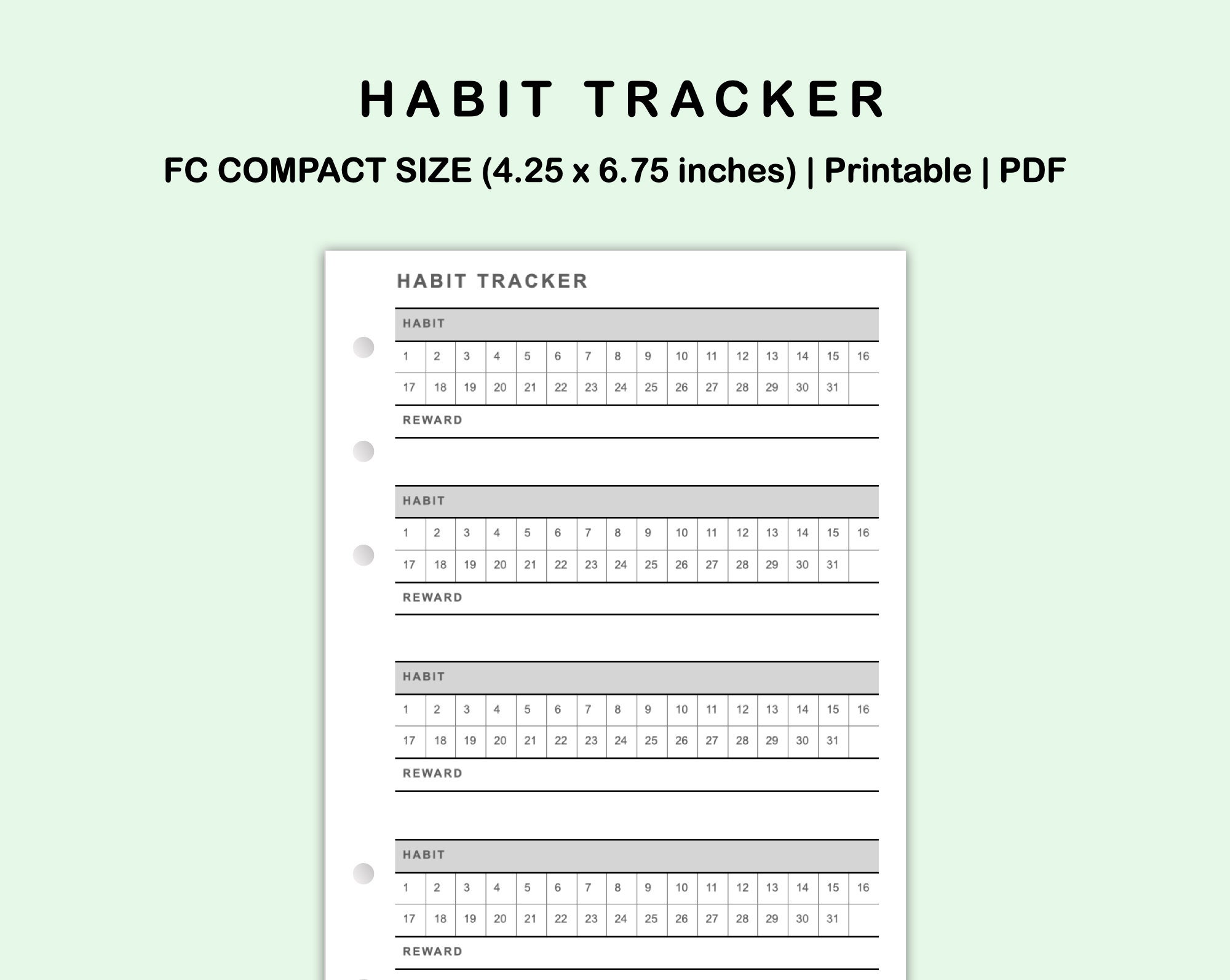 Paper &amp; Party Supplies Calendars &amp; Planners Paper FC Compact Franklin ...