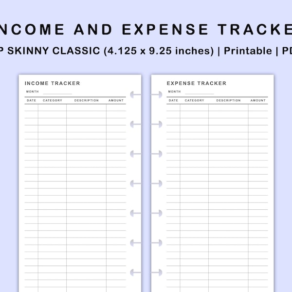 Happy Planner Skinny Classic - Etsy