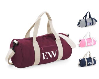 personalised gym duffle bag