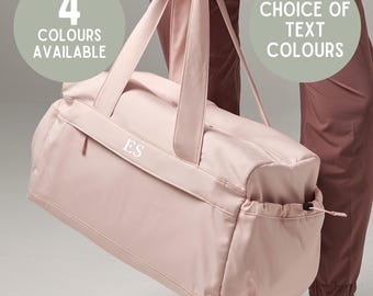 Personalised Gym Holdall Bag, Pilates Studio Bag, Monogram Yoga Bag, Dance Studio, Gym Bag, Fitness, Wellness Gift , Self Care, Zen Seeker