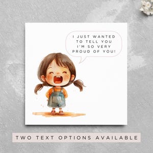 So Proud Of You-kaart, Good Luck Card, You're Amazing, Yay You, Well Done, Gefeliciteerd, je hebt kanker verslagen, promotie, afstuderen, examens kaart