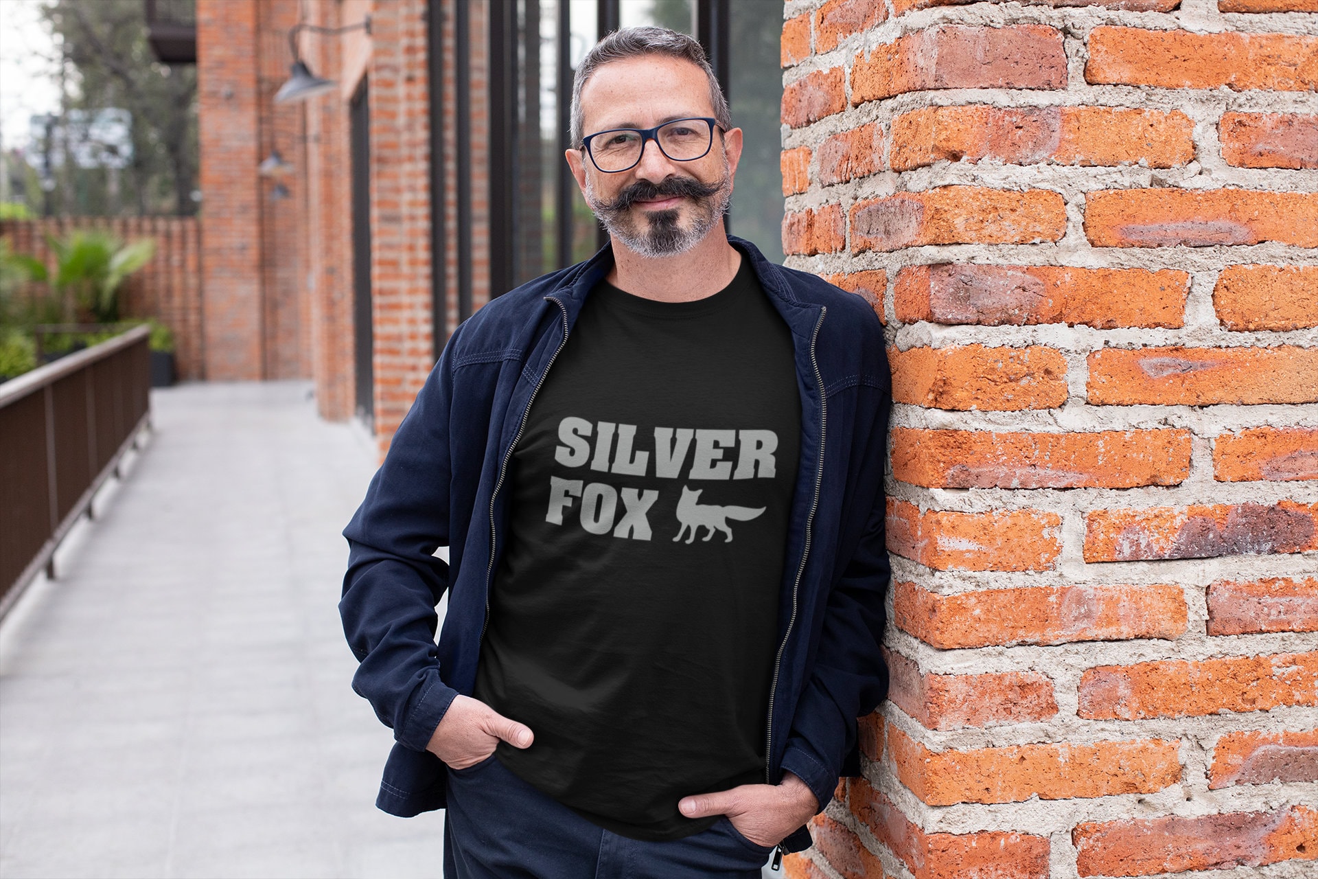 Silver fox shirt cheap