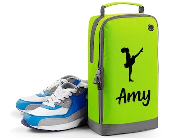 Personalised Name Irish Dance Text Shoe Bag Boots Sports Kit Bag School Team Club Bag Soccer Games Shoe Trainer Sneakers