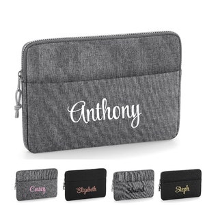 Personalised Name 13&quot; or 15&quot; Laptop Bag, Script Text Middle, Laptop Case, Name Laptop Bag, Custom Laptop Bag, University,
