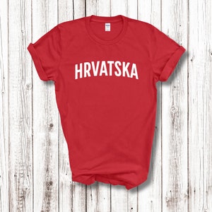 Croatia Adult Tshirt Country Sport Support Patriotic Unisex Shirt Men Women Croatia Shirt Football Soccer Costume Fancy Dress Hrvatska