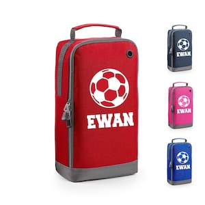 名入れサッカーシューズバッグ、カスタムネーム入りスポーツキットバッグ、学校チームクラブバッグ、サッカーゲームシューズトレーナースニーカー