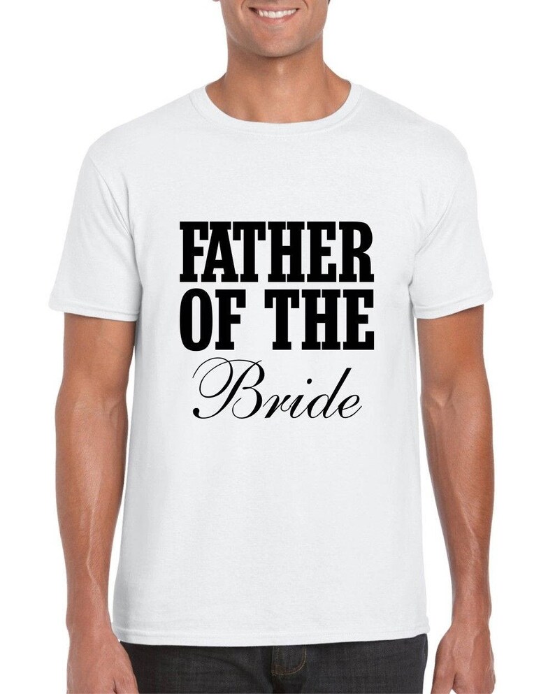 Father of the Bride T-shirt Wedding Newlywed Dad Father - Etsy