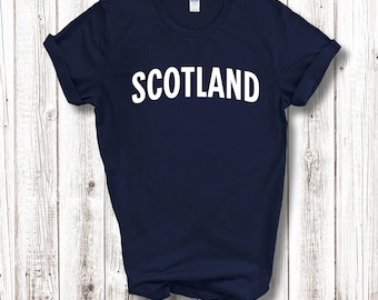 Scotland Adult Tshirt Country Sport Support Patriotic Unisex Shirt Men Women Scottish Shirt Football Soccer Costume Fancy Dress