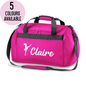 Nom personnalisé danseuse irlandaise danse kit sac fourre-tout de sport école Ceili gaélique stepdance Sean-Nós cadeau pour danseuse irlandaise