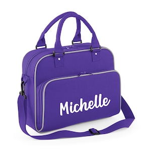 Personalised Name Junior Dance Bag School Dance Girls Ballet Tap Urban Street Girls Boys Adult Storage Dance Class Kit Bag