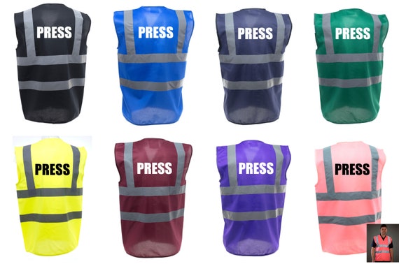 Journalist vest jackets hot sale