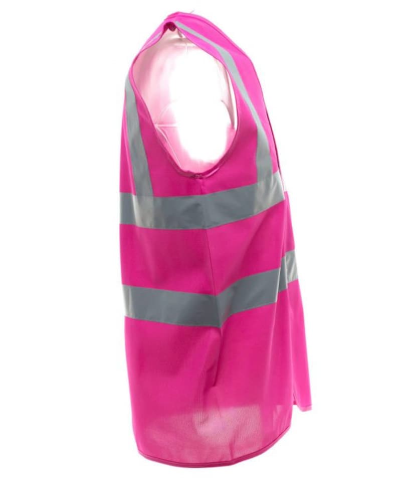 Fête de la poule mariée future mariée tribu rose haute visibilité gilet mariée mariée fête déguisement EVJF Uniforme image 7