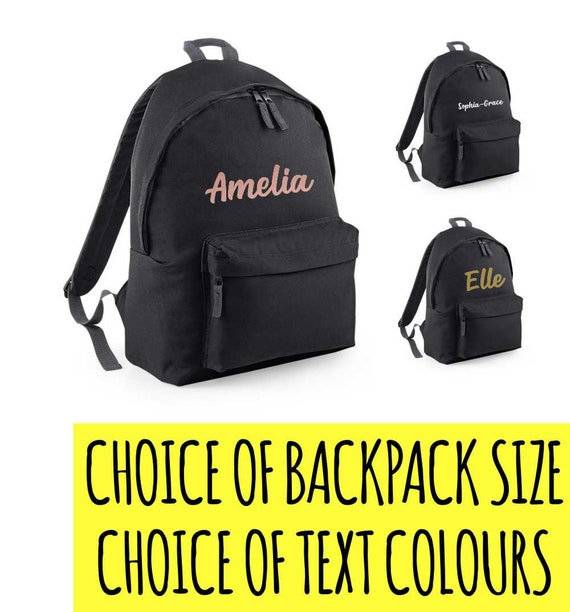 personalised backpack adults