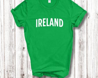 アイルランド 大人用 Tシャツ カントリー スポーツ サポート 愛国的なユニセックス シャツ メンズ レディース アイルランド シャツ サッカー コスチューム ファンシー ドレス