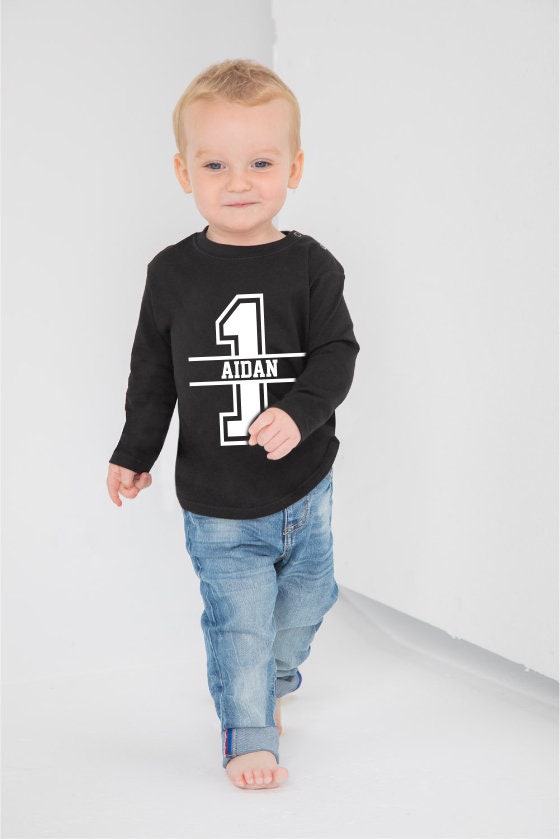 Children Personalised 2nd Birthday Sweatshirt with Monogram Floral Fon –  JimJamJoy