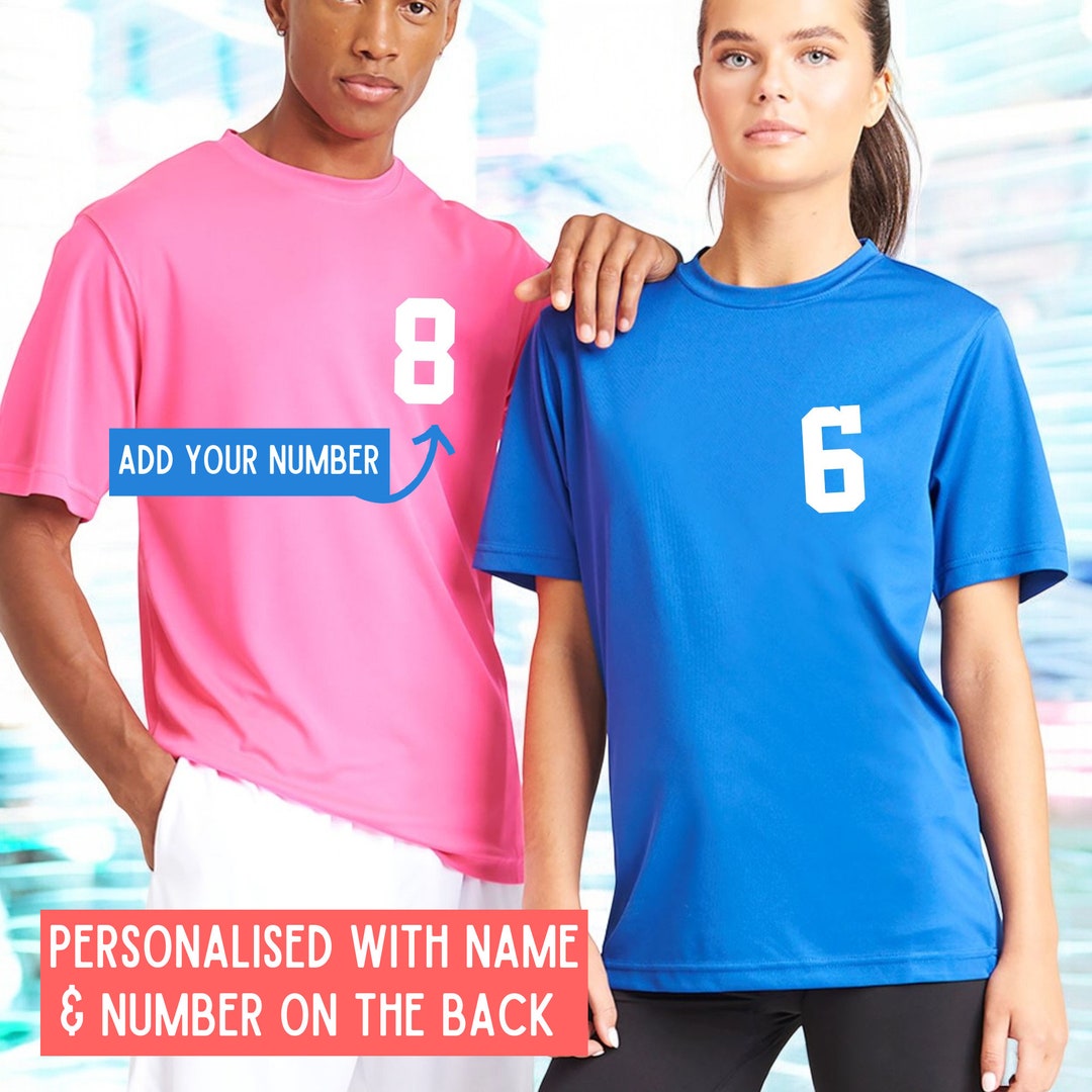 Volwassenen Gepersonaliseerde sportvoetbal T-shirt voetbalshirt