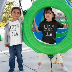 Cousin Crew Kids Toddler Baby Tshirt Family Relative Matching Unisex Family Gift Matching Tops Cousins Make The Best Friends