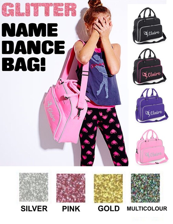 Personalised Gymnastics Kids Dance Bag Sports Kit Bag Gymnast Back to School