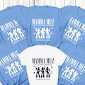 Personalised Hen Party T shirts Mamma Mia Bridal Party Shirts Personalised Matching Tribe Bachelorette Hen Party Tops Disco Squad Team Bride product logo