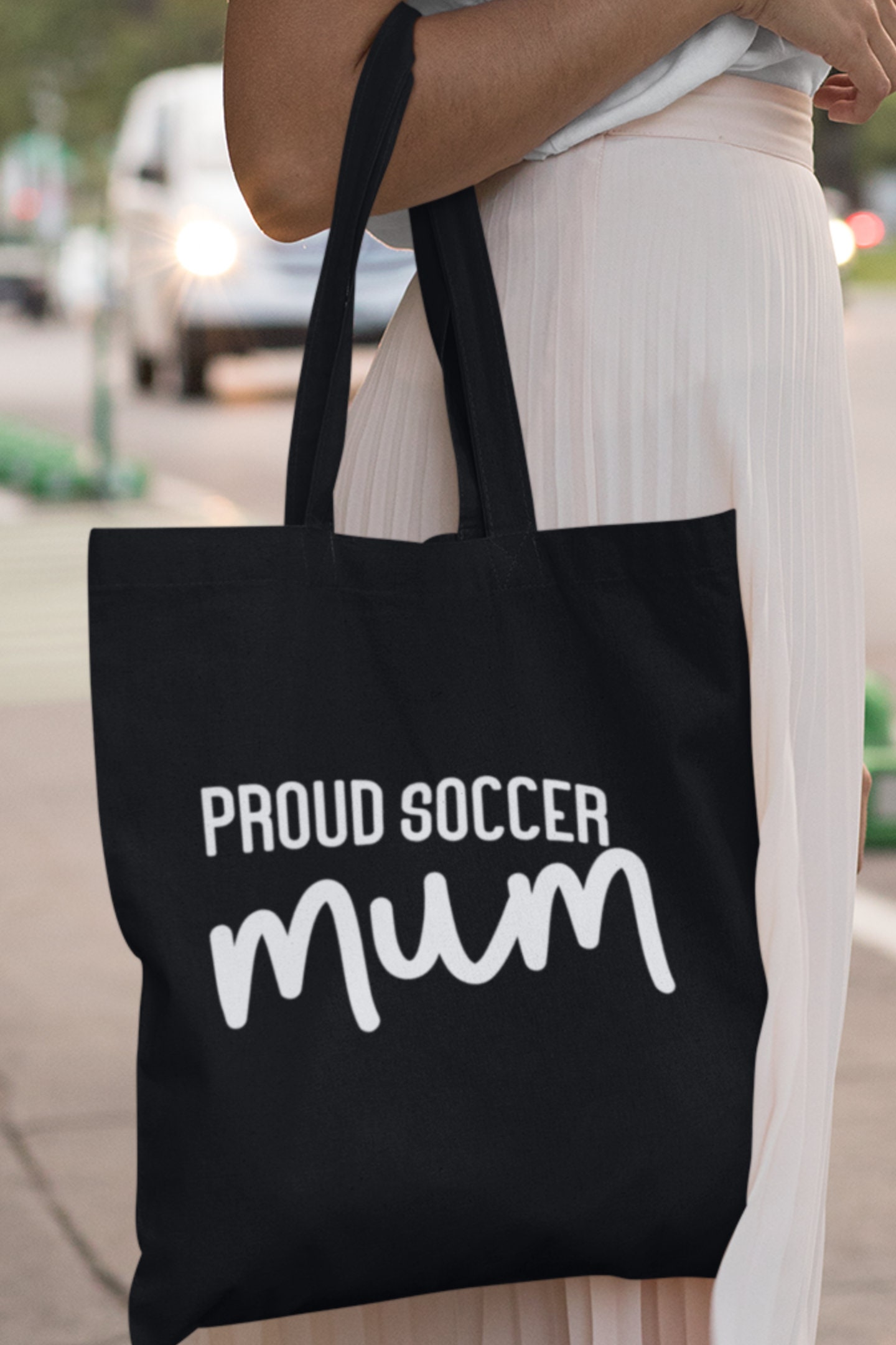 Voetbal Meisje Tassen & portemonnees Draagtassen Soccer Life Gepersonaliseerde Soccer Mom Grote Biologische Tote Bag Voetbal Team Gift Aangepaste Tote Bag 