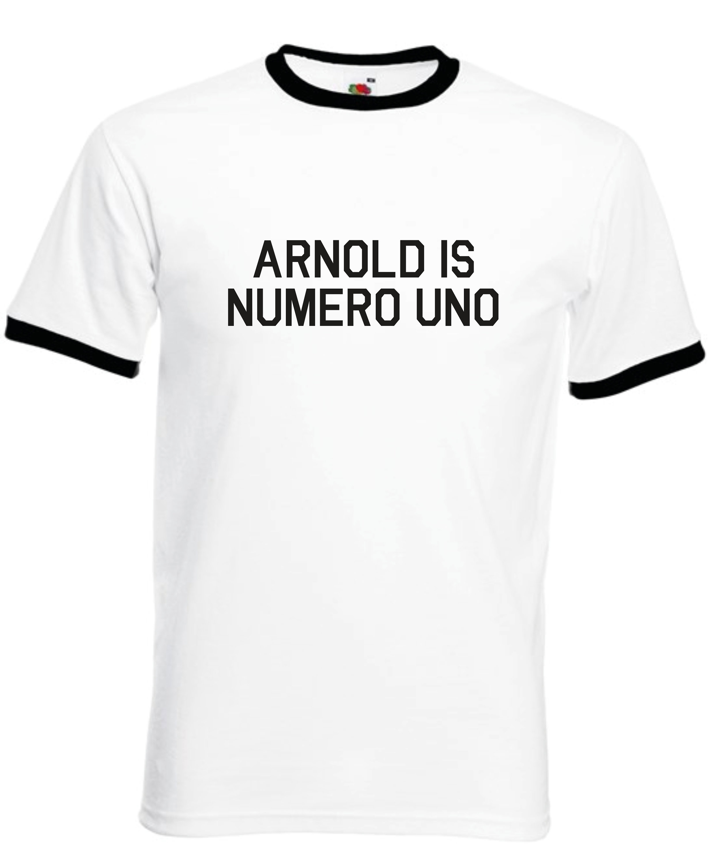 Arnold numero uno t shirt hotsell