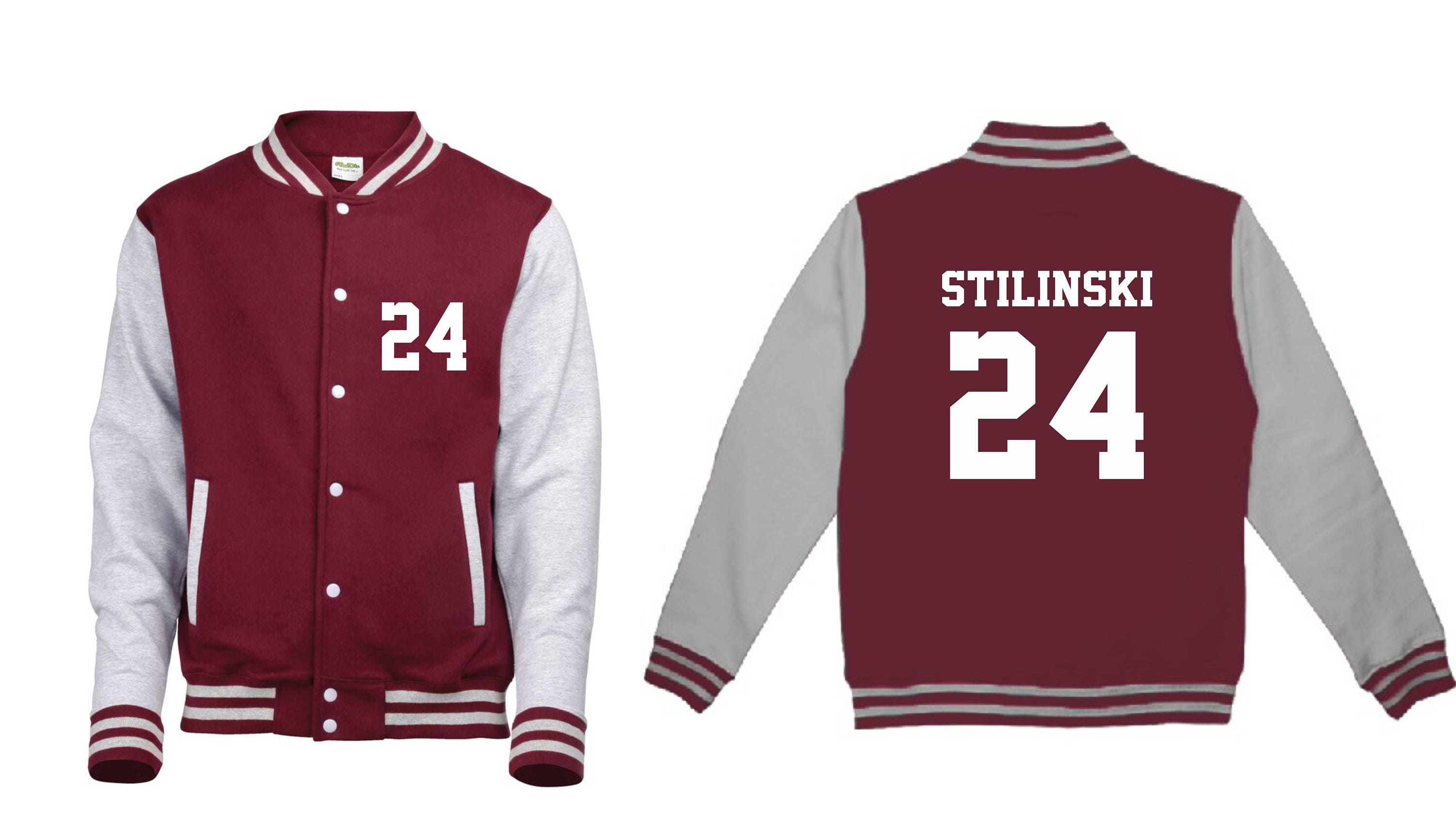  The Creating Studio Adult Retro Stilinski 24 Beacon Hills  Lacrosse 2-Sided Hoodie : Clothing, Shoes & Jewelry