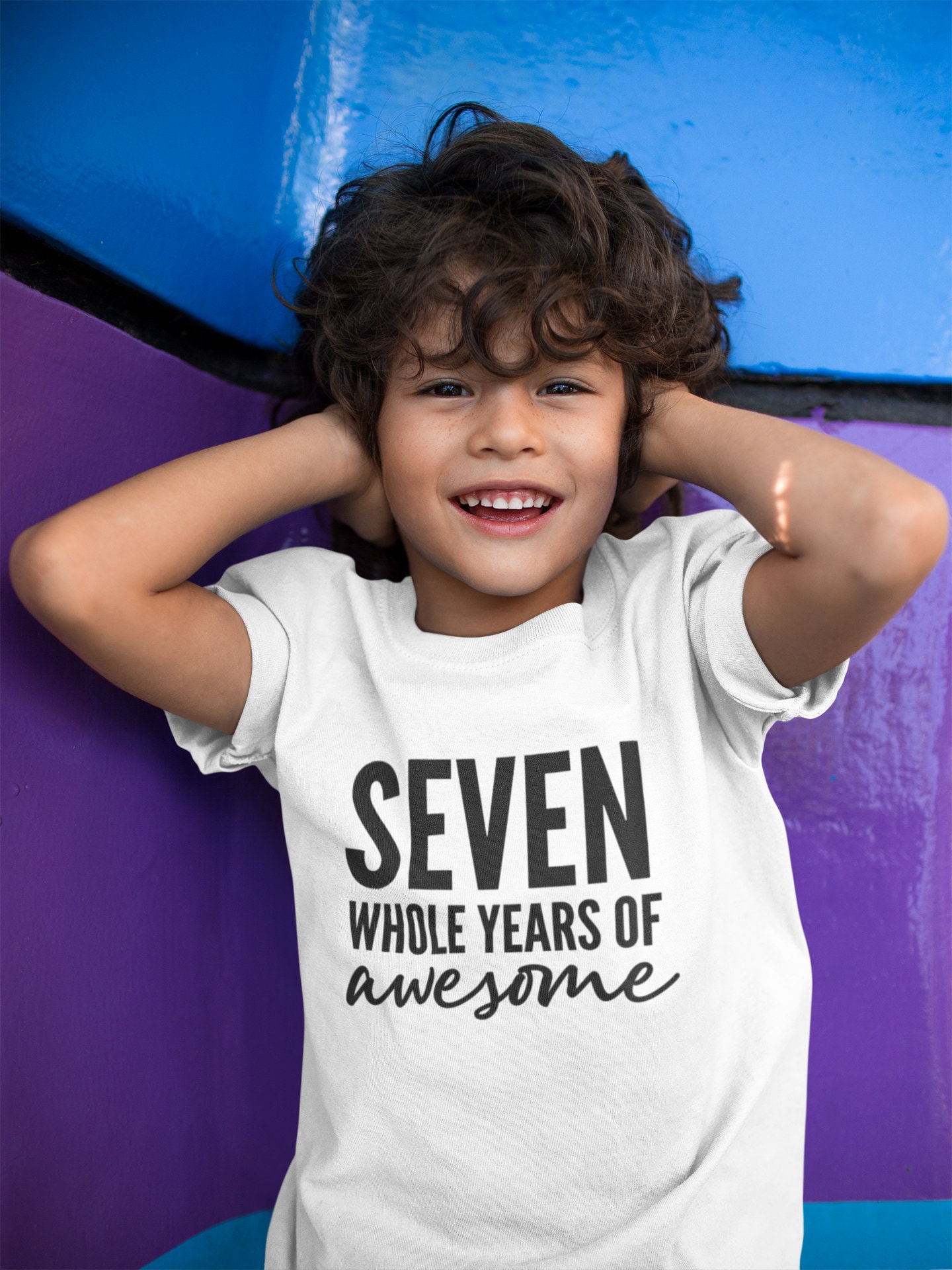 Research And Shopping Online 7 Year Old 7th Birthday T Awesome Since January 2016 Premium T
