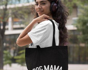 Dog Mama Lightweight Tote Bag, Dog Lover Gift, Dog Owner, Dog Sitter, Dog Walker, Dog Mom, Dog Mum, Dog Dad. Dog Mum, Dog Mom, Dog Lover