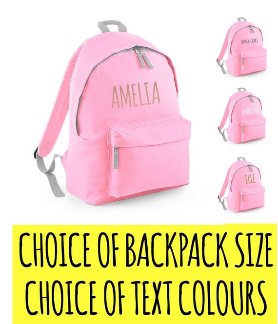 personalised backpack adults