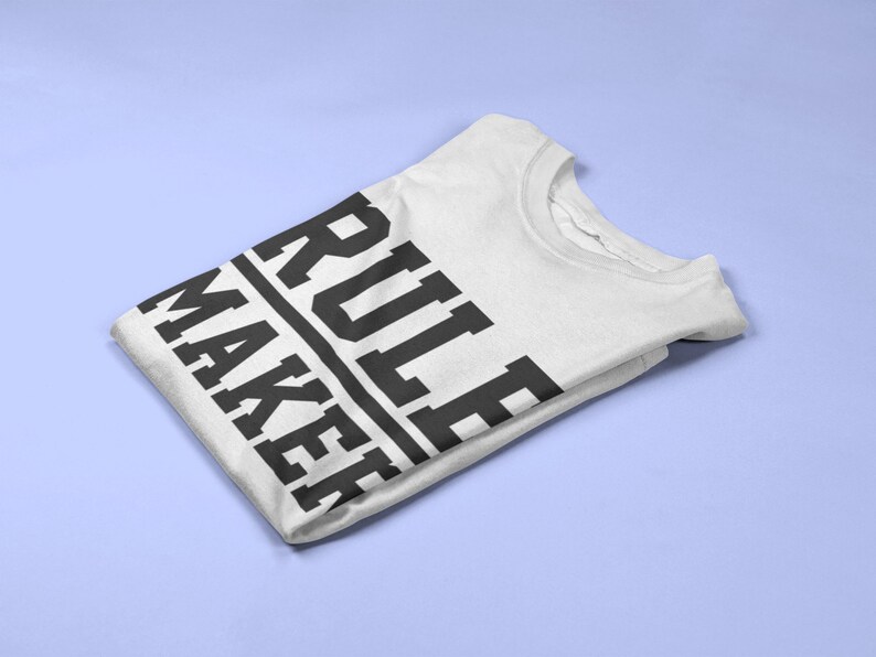 Rule Maker Rule Breaker Adult Parent Child Sibling Matching T-Shirt Father Son Mum Daughter Family Shirts Baby Toddler Kids