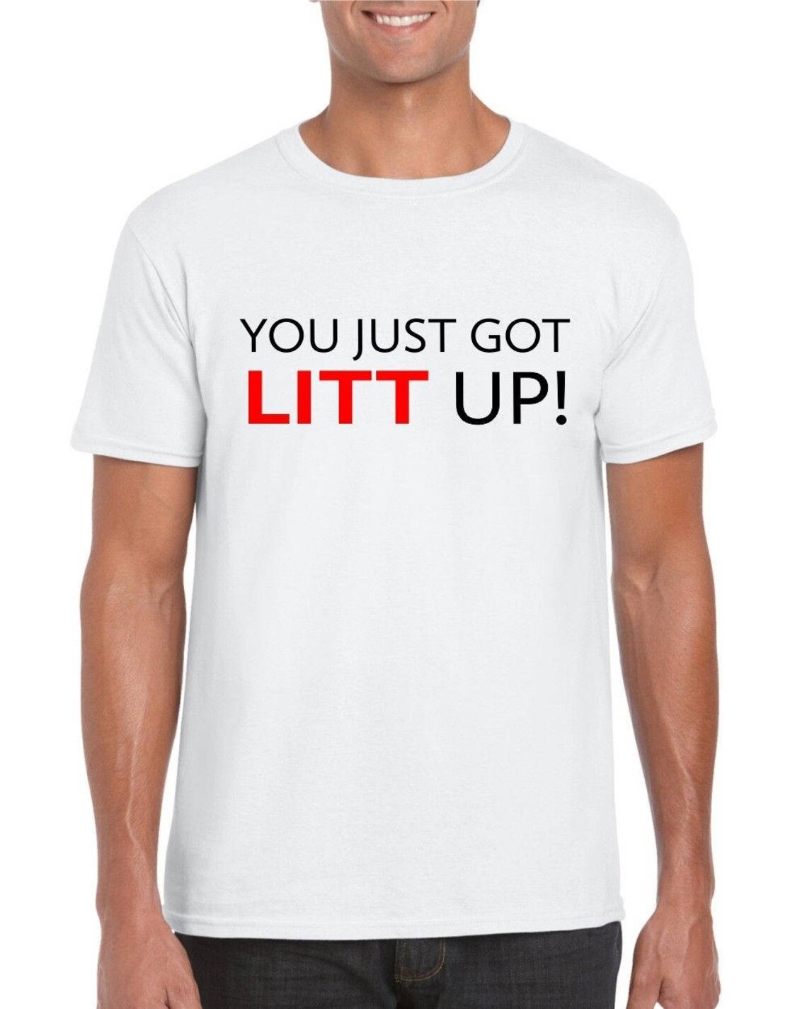 You Just Got Litt Up Mens/Adults Tshirt Suits Fan Etsy