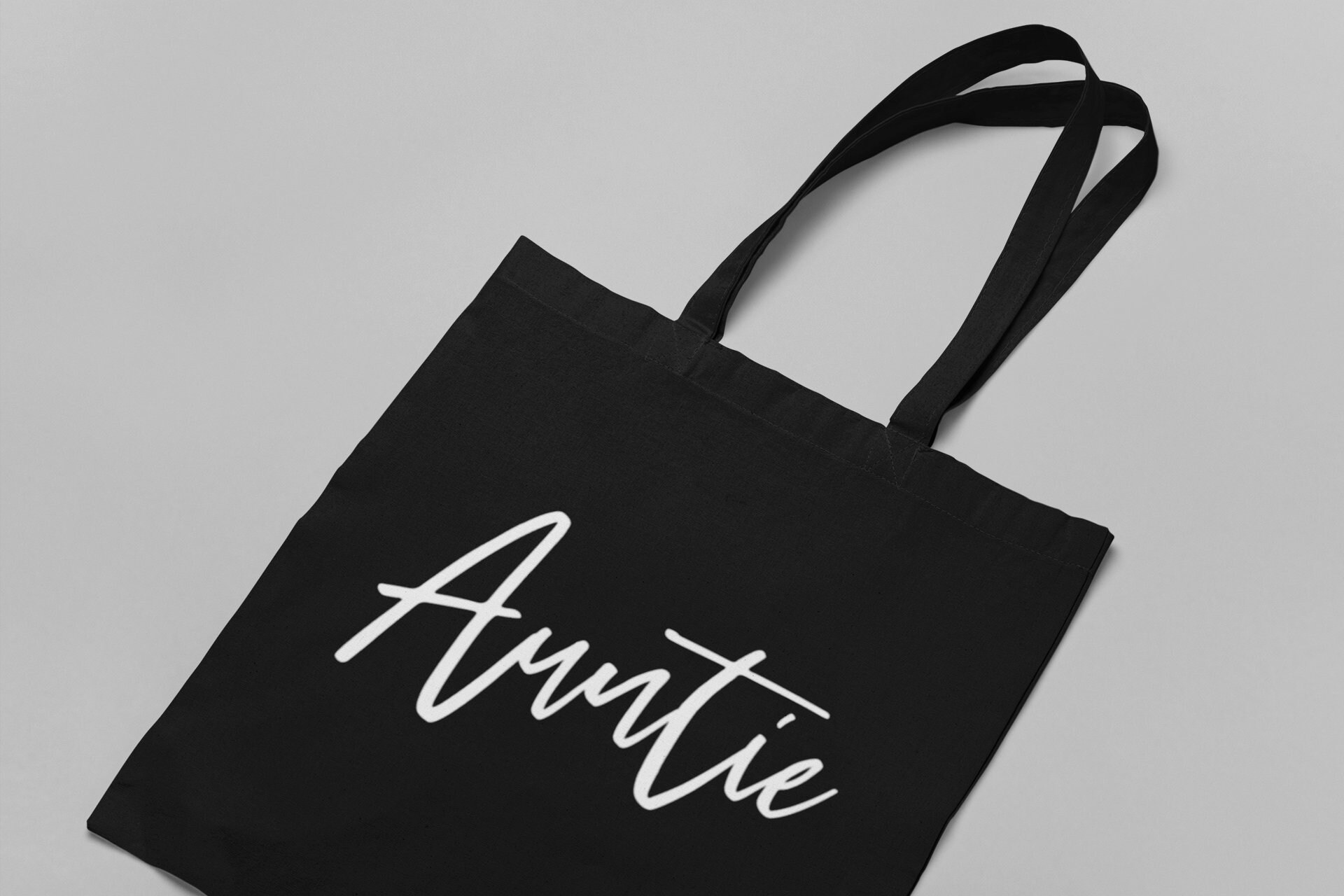 Auntie Lightweight Tote Bag Cotton Shopping Gift for Auntie Etsy