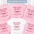 Personalised Hen Party T shirts Tying The Knot Bridal Party Shirts Personalised Matching Bachelorette Hen Party Tops Bride To Be Custom product logo
