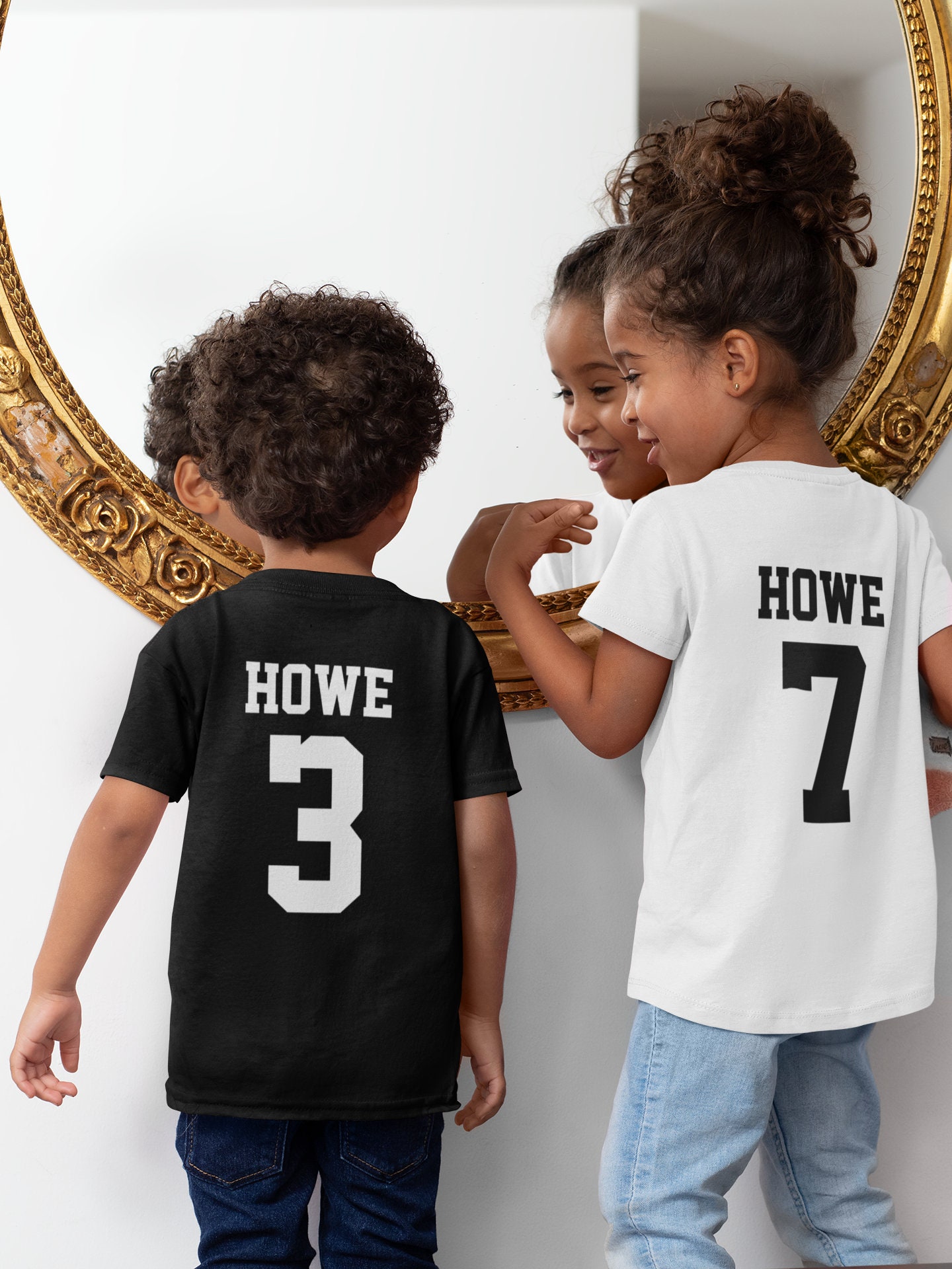 T-shirt Enfant Football Personnalisé - Votre Nom, Votre Numéro ! – Les  Drôles Shop