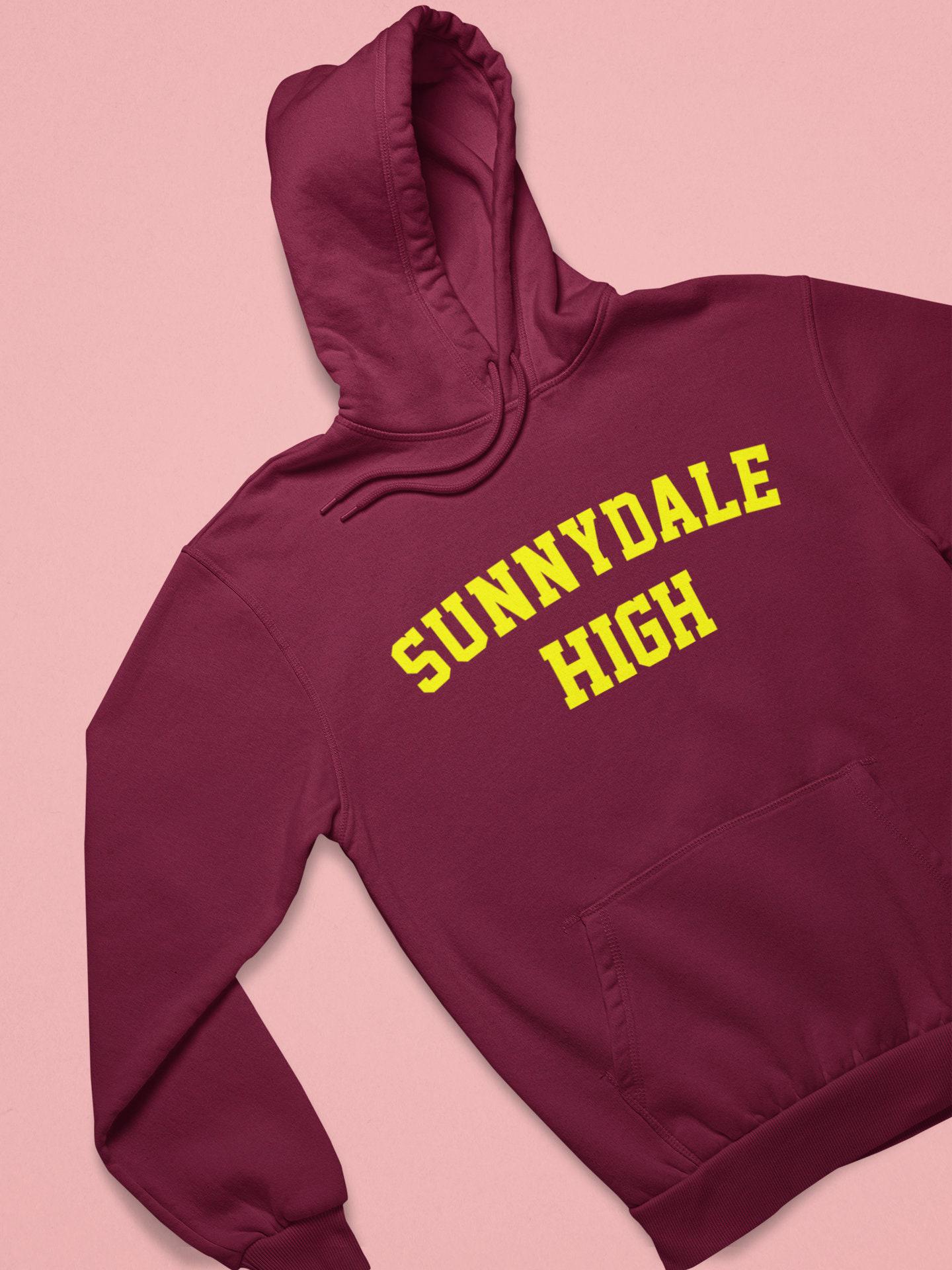Weinrot Sunnydale High Erwachsene Hoodie Kapuzenpullover Buffy