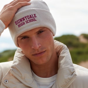 Sunnydale High Hat Beanie Bob Hat Adult Mens Ladies Unisex Vampire Winter Autumn Cold