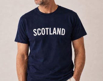 Scotland Adult Tshirt Country Sport Support Patriotic Unisex Shirt Men Women Scottish Shirt Football Soccer Costume Fancy Dress